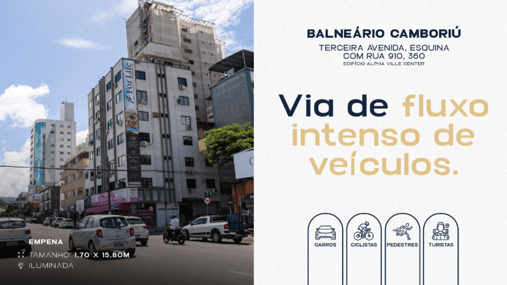 Empena | Terceira Avenida | Balneário Camboriú