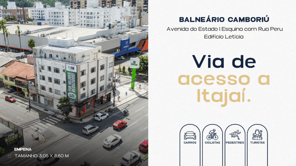 Empena | Avenida do Estado | Balneário Camboriú