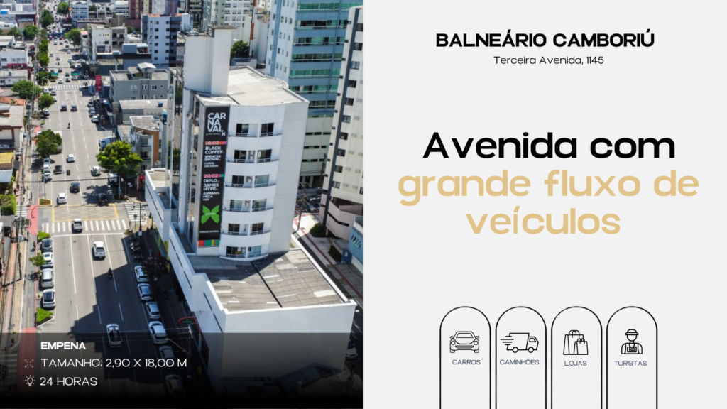 Empena | Terceira Avenida | Balneário Camboriú