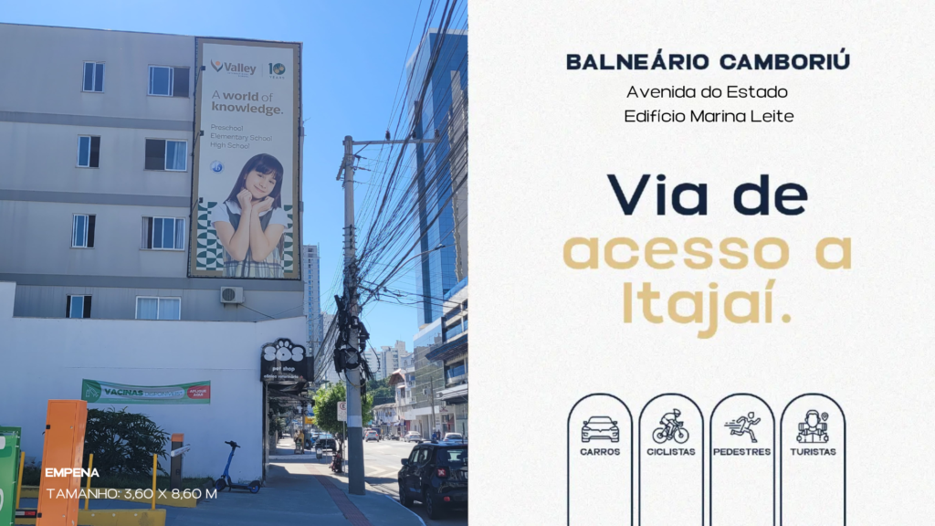 Empena | Avenida do Estado | Balneário Camboriú